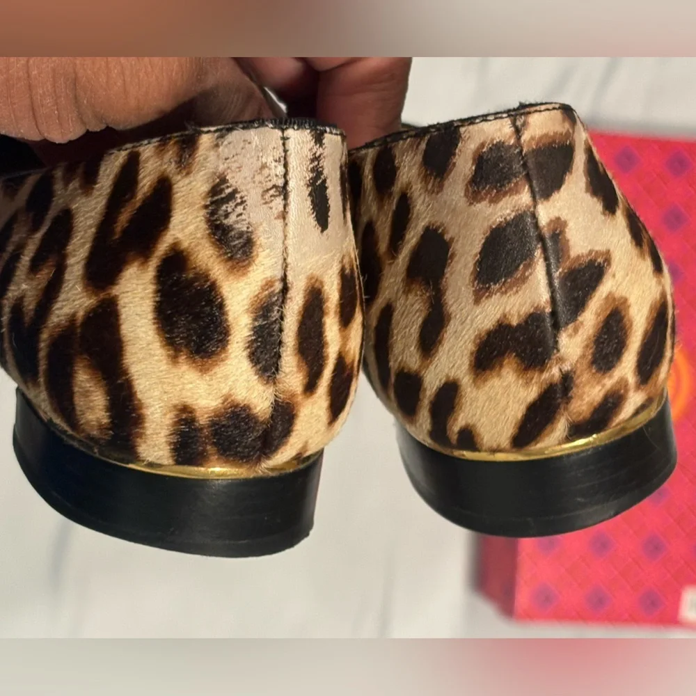 Tory Burch Leopard Pointed Toe